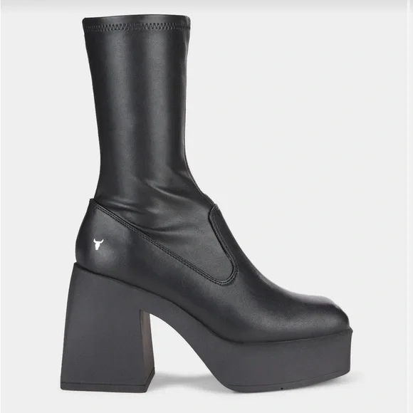 Windsor Smith Shoes Windsor Smith Baddest Black Sock Boots